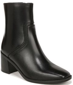 Naturalizer black leather ankle boots